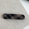 Women's IG Style Korean Style Plaid Cloth Hair Clip