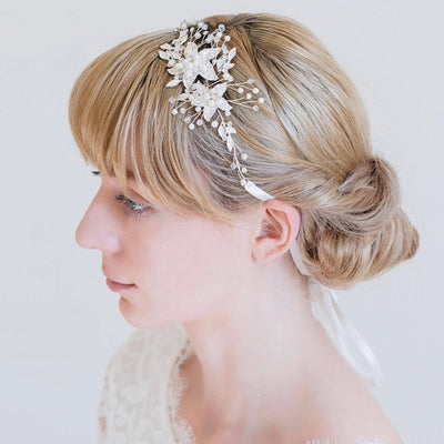 bridal headwear rhinestone alloy handmade hairband headwear