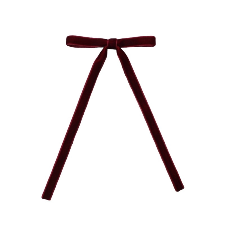 Women's Sweet Solid Color Cloth Handmade Hair Clip