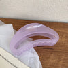 Women's Elegant Streetwear Geometric Acetic acid sheets Hair Claws