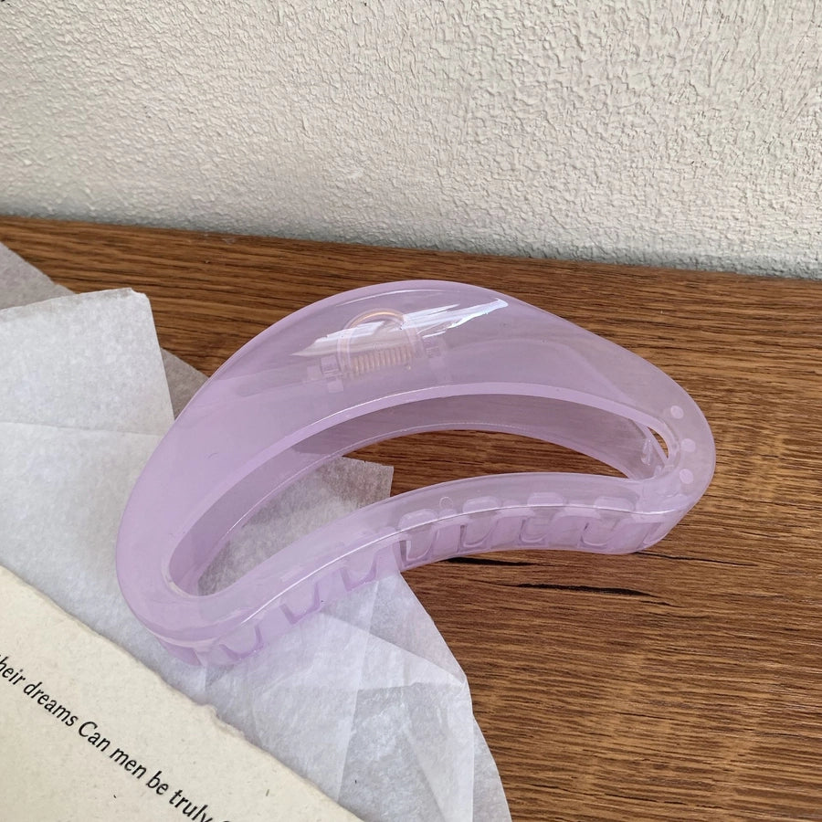 Women's Elegant Streetwear Geometric Acetic acid sheets Hair Claws