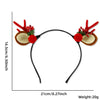 Christmas Cute Antlers Elk PET wool felt Iron