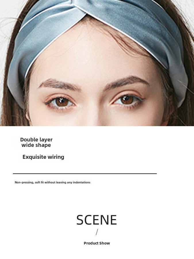 Strictly Selected 19 Mm Silk Hair Band Hair Ring Head Flower 100%  Silk Large Intestine Hair Ring Bright Color Hair Accessories Light Luxury Gift