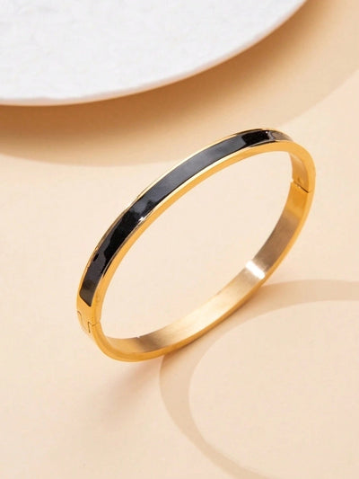 Casual Business Simple Style Geometric 304 Stainless Steel  Bangle
