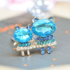 fashion crown gauze epoxy inlay rhinestones hair clip hair band 1 piece
