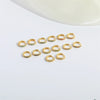 1 Pair Elegant Simple Style Commute Geometric Copper Zircon 14K Gold Plated Earrings