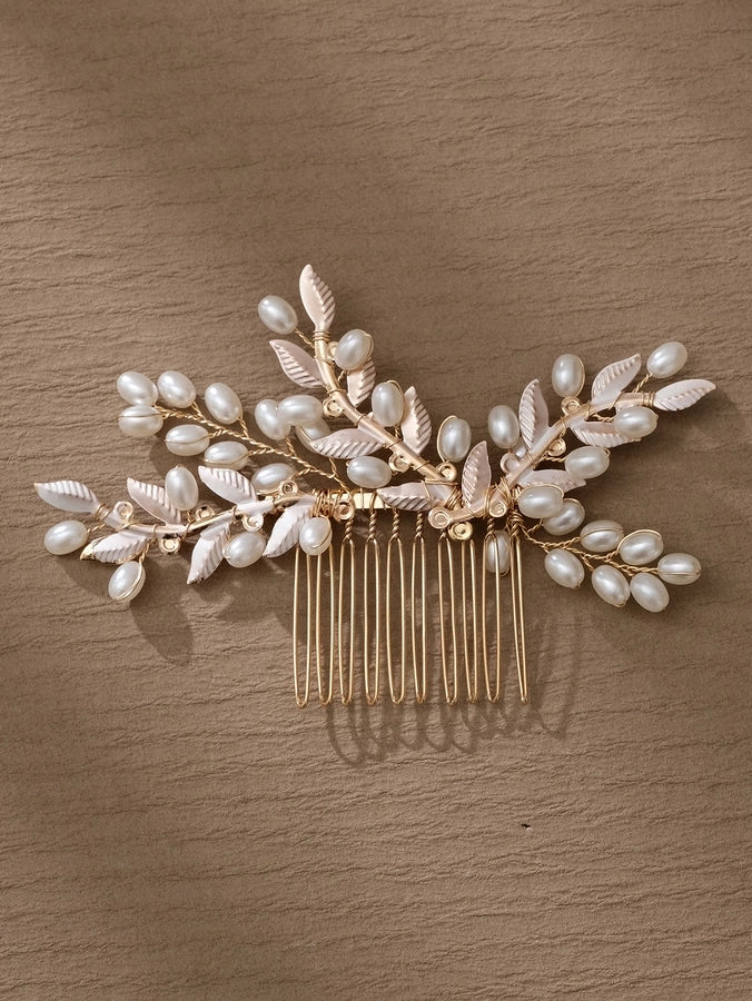 retro leaf alloy insert comb