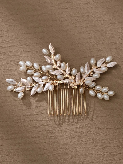 retro leaf alloy insert comb