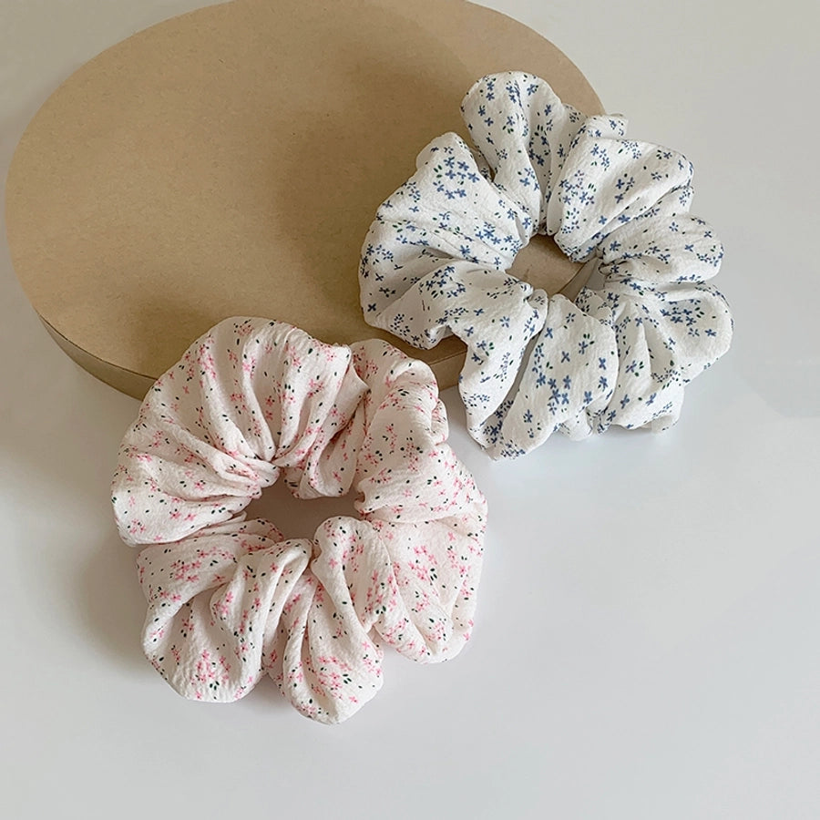 Women's Cute Sweet Ditsy Floral Cloth Hair Tie