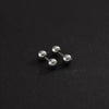 1 Pair Simple Style Round 304 Stainless Steel 18K Gold Plated Ear Studs
