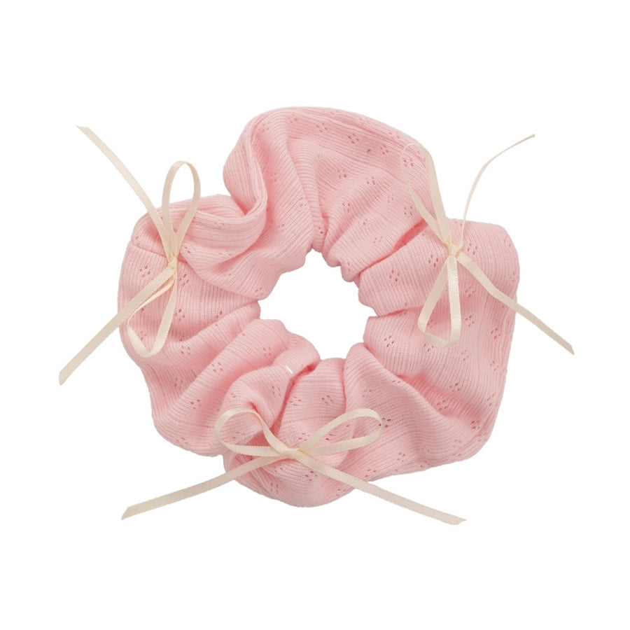 Women's Sweet Simple Style Solid Color Cloth Hair Tie