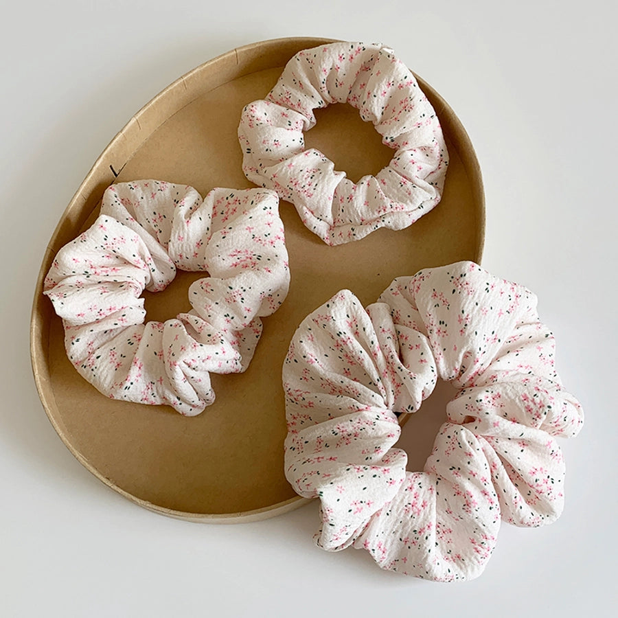 Women's Cute Sweet Ditsy Floral Cloth Hair Tie