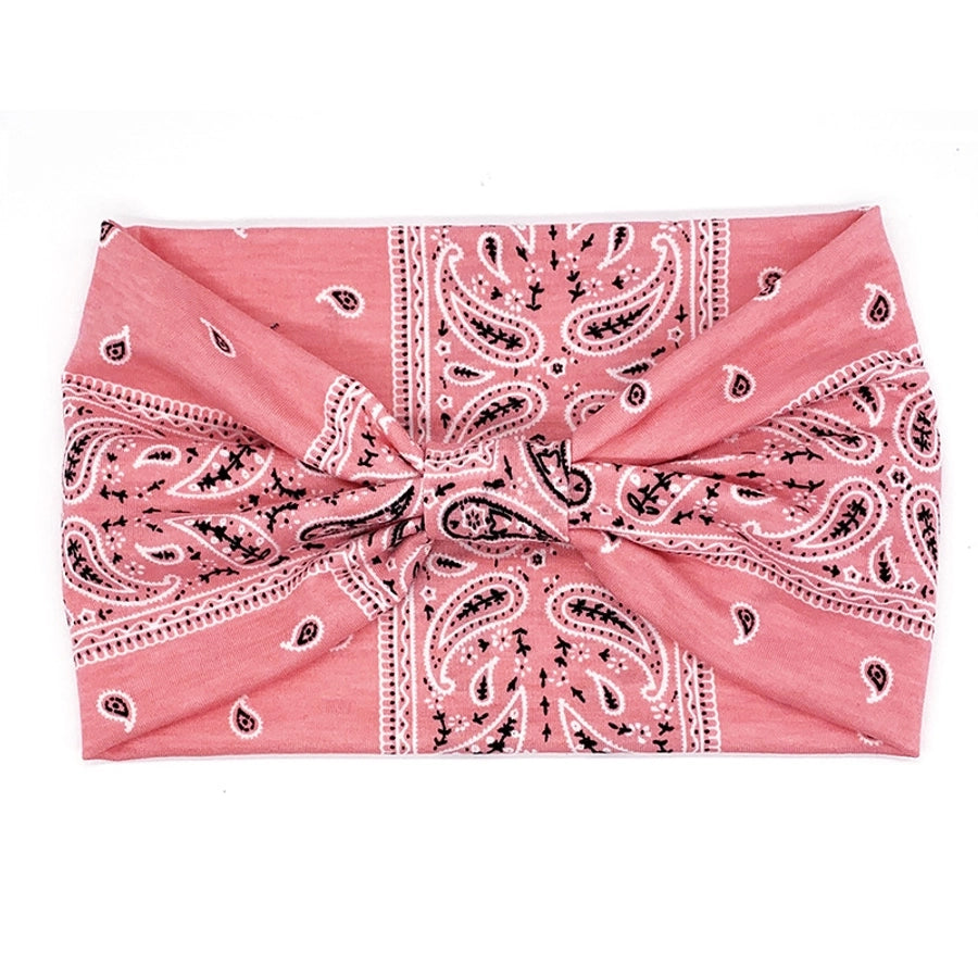 bohemian water droplets cloth hair band