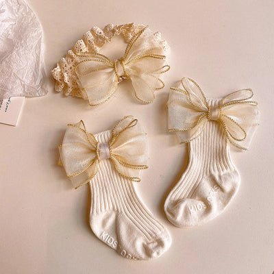 cute sweet flower bow knot ribbon lace sequins handmade hair band