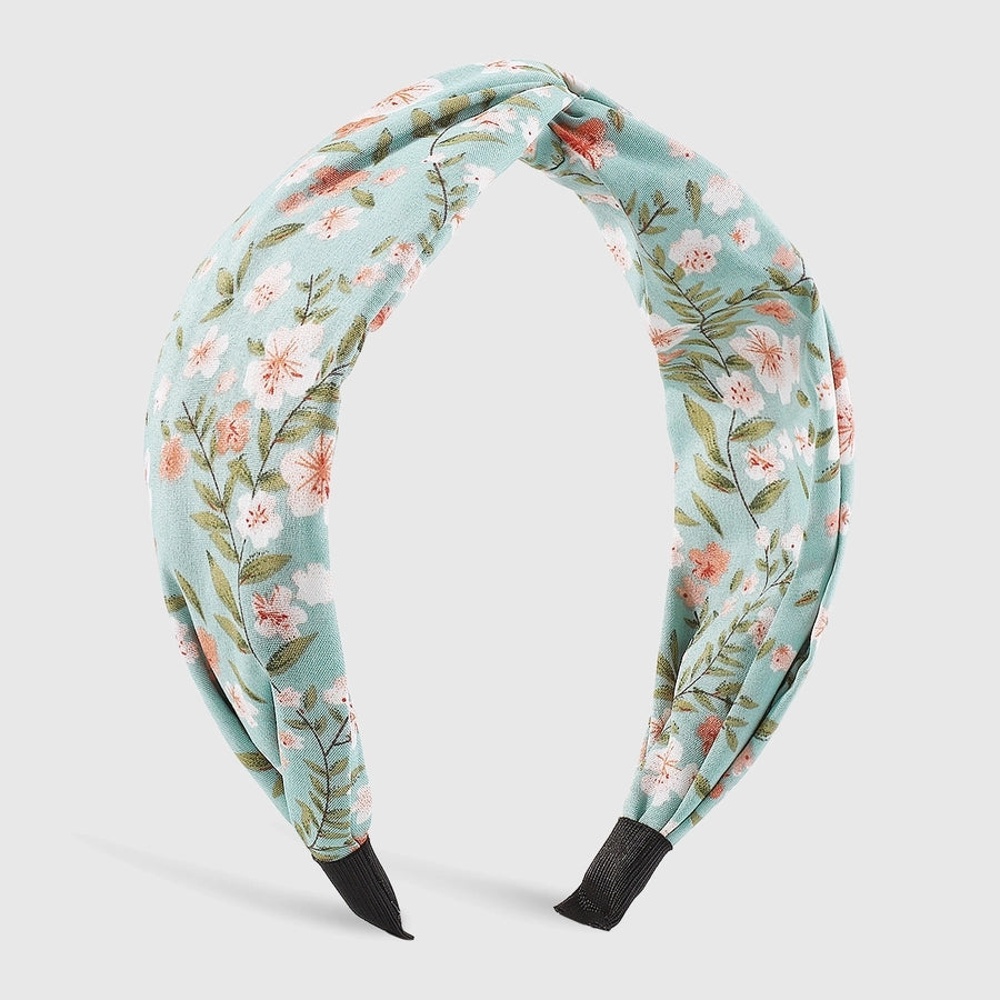 women's bohemian beach ditsy floral cloth printing hair band