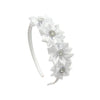 children's headband  4 diamond-studded polygonal flower handmade headband