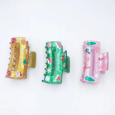 Women's Simple Style Classic Style Letter Arylic Printing Hair Claws
