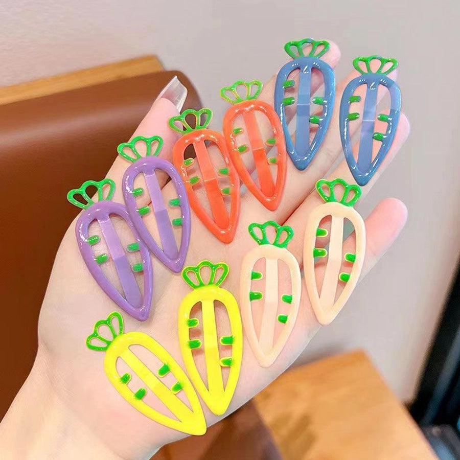 Women's Cute Solid Color Alloy Hair Clip