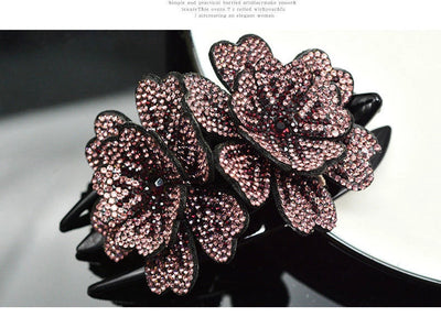 Korean Elegant Elegant Three-tooth Clip Hair Clip Mom Duckbill Clip Hair Fashion Headwear Big Grab Clip Back Head Hair Accessories