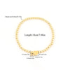 304 Stainless Steel Copper Letter Heart Shape Bracelets