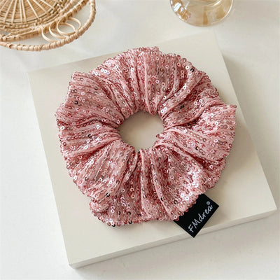 Women's Sweet Geometric Sequin Hair Tie