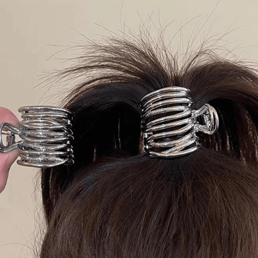 Women's Casual Simple Style Solid Color Alloy Hair Claws