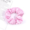 simple style solid color cloth hair tie