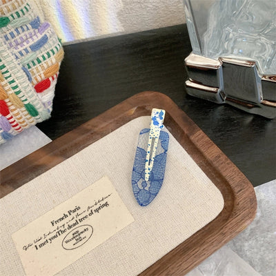 Women's Korean Style Mesh Resin Hair Clip