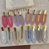 Women's Simple Style Geometric Plastic Hair Clip