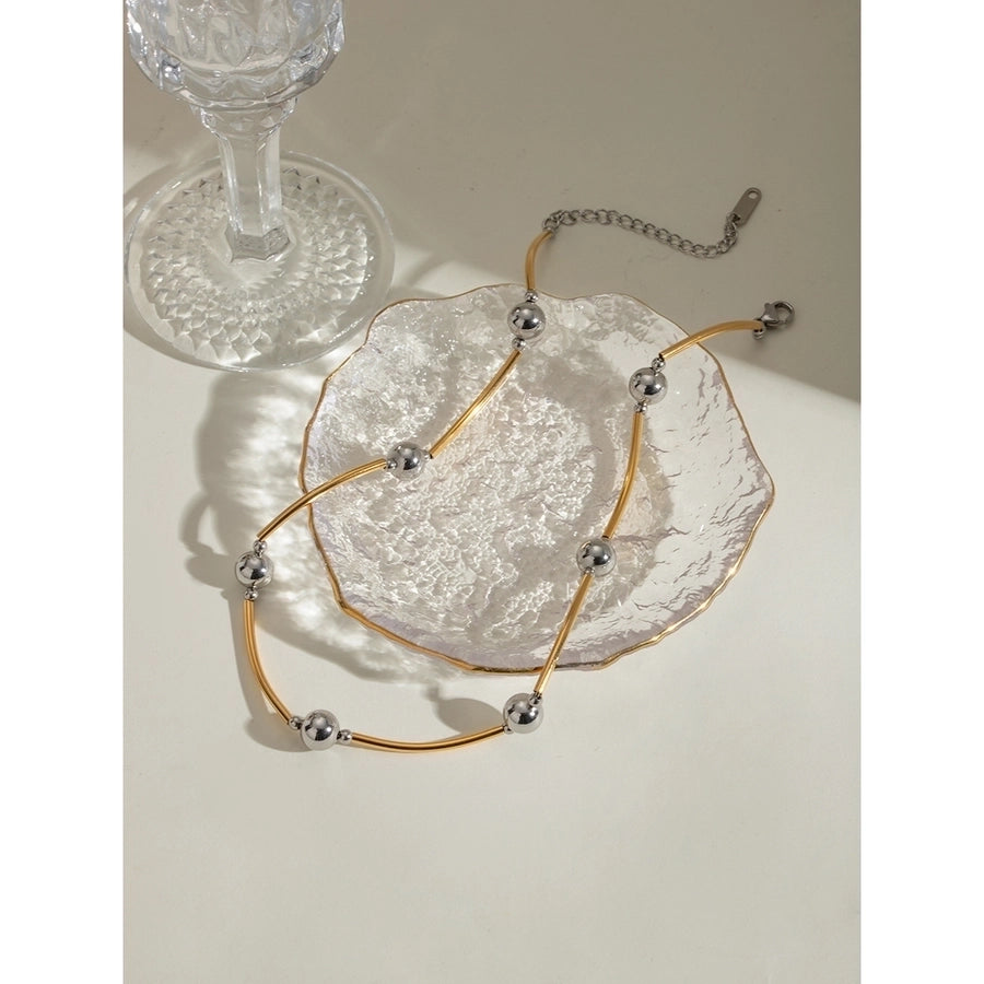 Jewelry Simple Style Classic Style Geometric 304 Stainless Steel Necklace