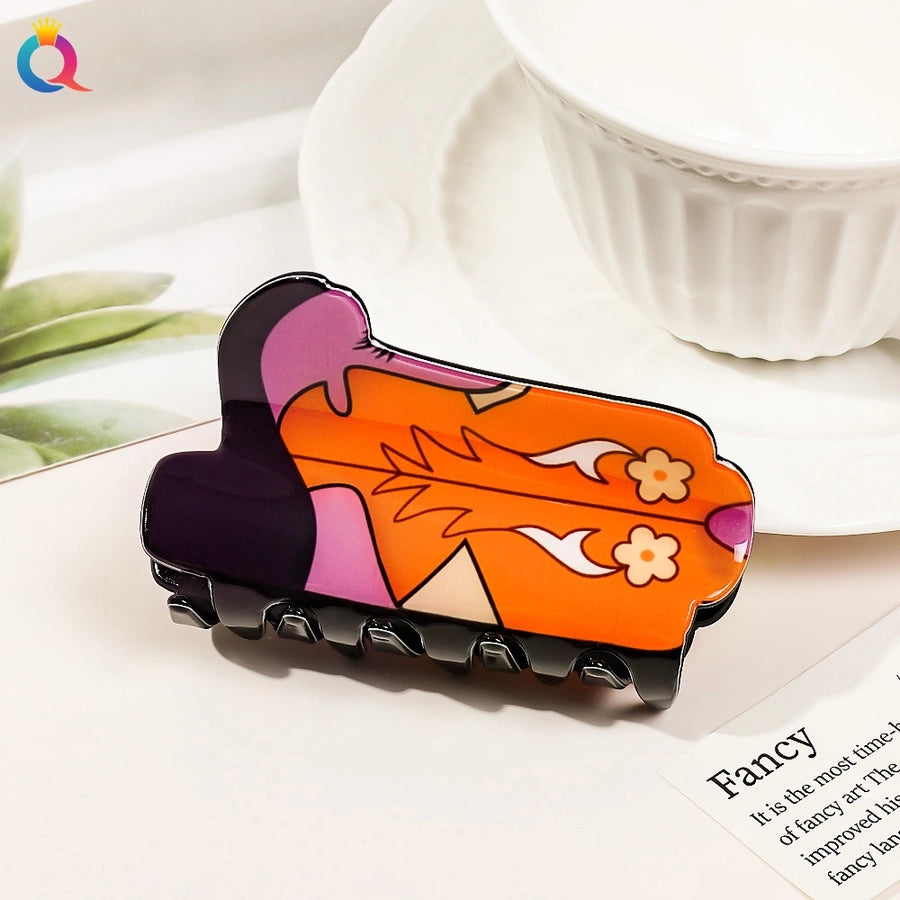 Women's Vintage Style Sunflower Star Boots Arylic Hair Claws