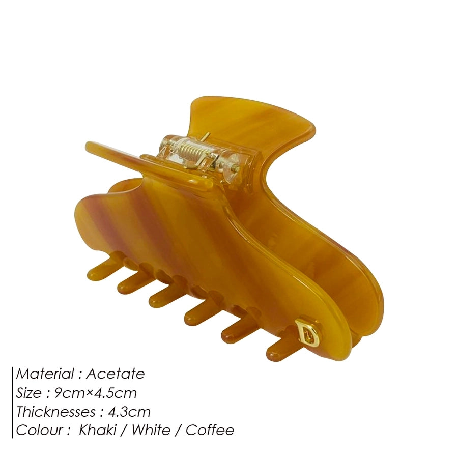 Women's Basic Simple Style Classic Style Letter Acetic acid sheets Hair Claws