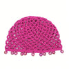 Women's Simple Style Solid Color Polyester Handmade Hollow Out Hair Band