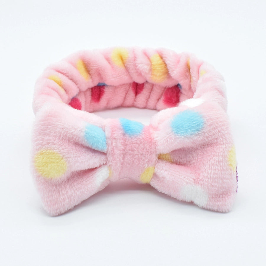 simple style classic style color block cloth printing hair band