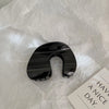 women's ig style geometric plastic stoving varnish hair claws