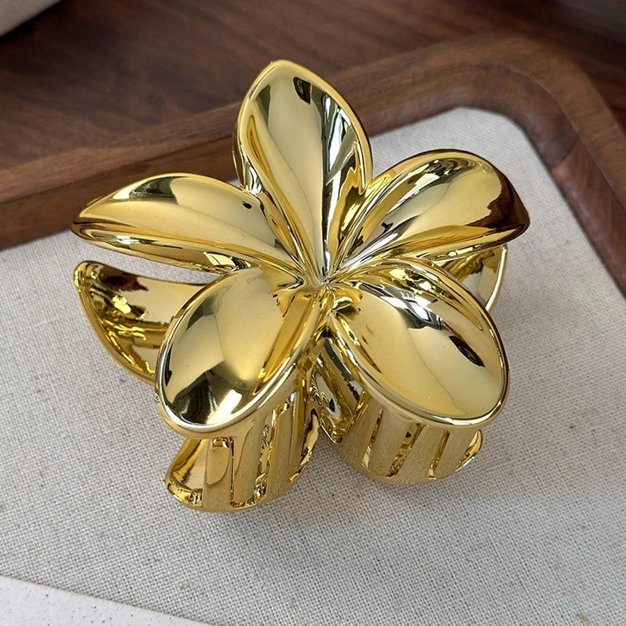 Women's IG Style Elegant Flower Arylic Hair Claws