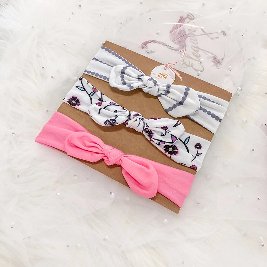Kid'S Cartoon Style Bow Knot Hair Band