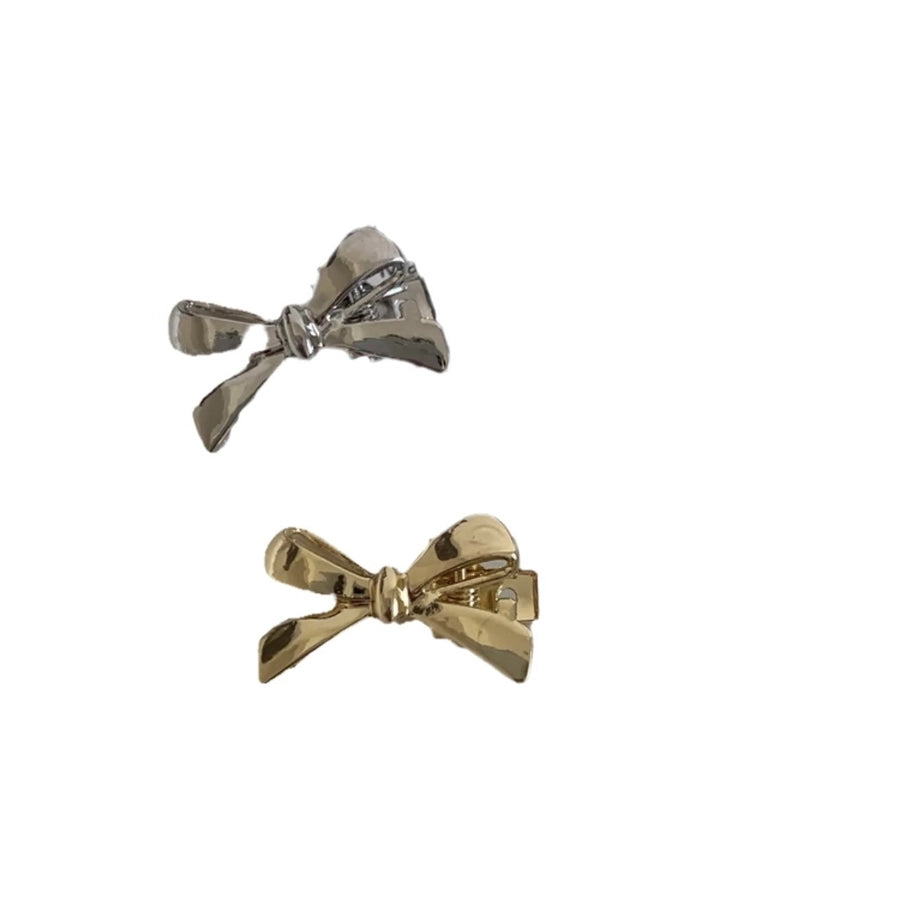 Women's IG Style Bow Knot Alloy Plating Hair Clip