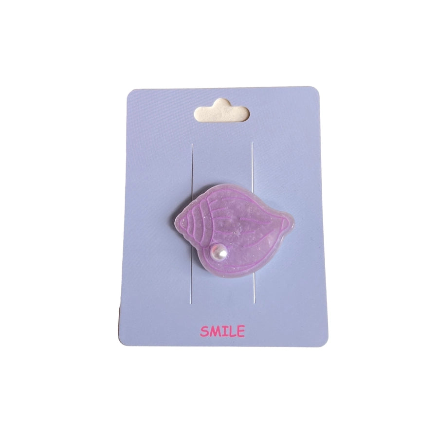 Women's Marine Style Starfish Fish Arylic Hair Clip