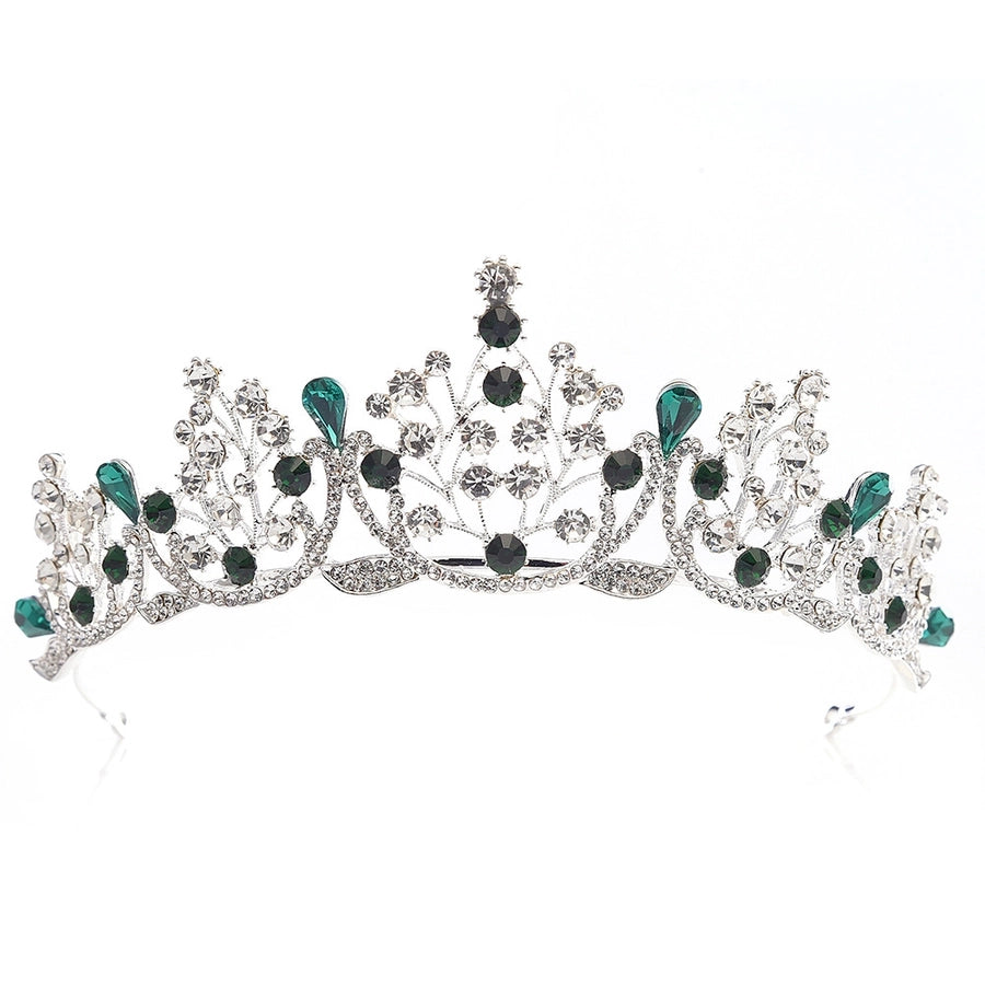 fashion crown alloy inlay rhinestones crown 1 piece