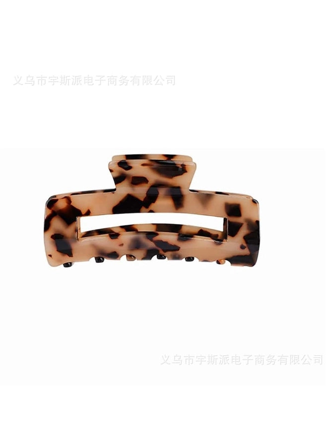 fashion decorative hairpin leopard hair accessories acetic acid plate clip spring clip spot a generation of hair