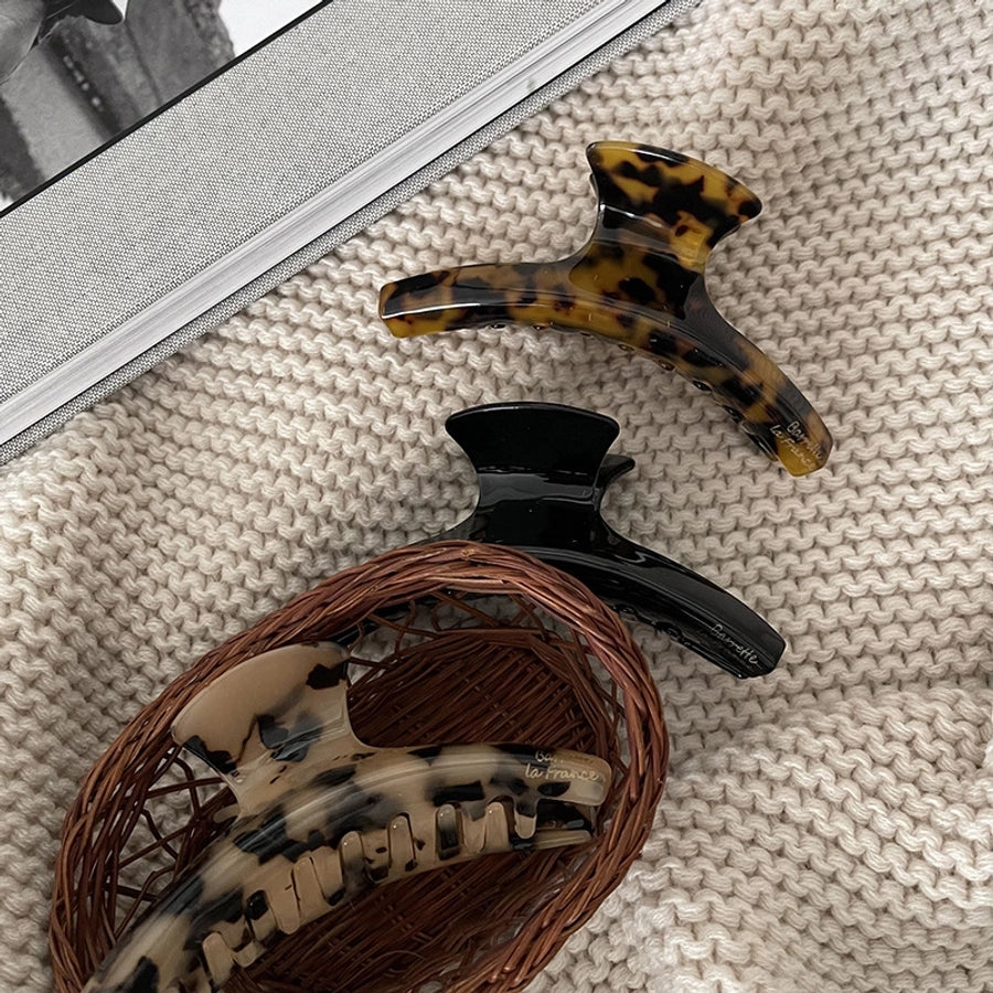 Women's Retro Geometric Acetic acid sheets Hair Claws