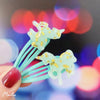 cute unicorn plastic hair clip