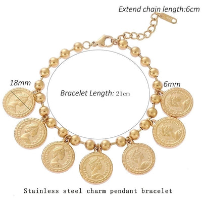 Simple Style Classic Style Solid Color 304 Stainless Steel Bracelets In Bulk