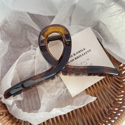 Oversized 15cm Grab Clip Simple Hair Volume Multi-hair Clip Shark Clip Advanced Sense Back Head Hair Headwear