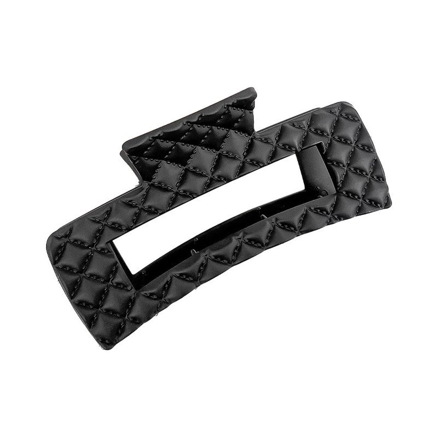 Women's Elegant Simple Style Solid Color Plastic Hair Claws