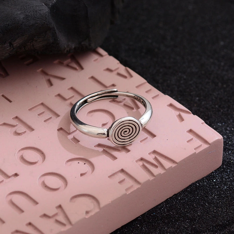 Copper Round Open Rings