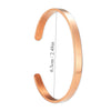 Simple Style Solid Color 304 Stainless Steel Bangle In Bulk