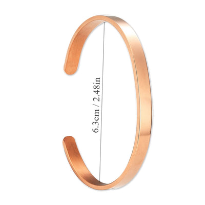 Simple Style Solid Color 304 Stainless Steel Bangle In Bulk