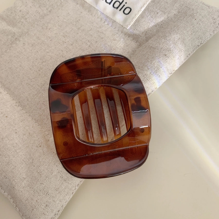 Retro Hawksbill Barrettes Women's Back Head Grip 2024 New Hair Pin High Sense Shark Clip Loose Clip Hairware